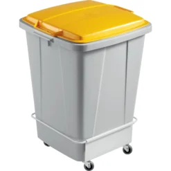 Durable Fahrwagen Für DURABIN 90 Liter, Weiß