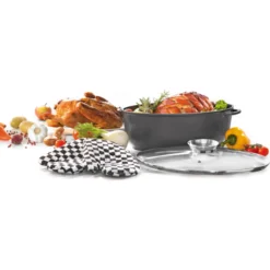 Gansbräter 38x 26 Cm Delta Mit Aromaknopf