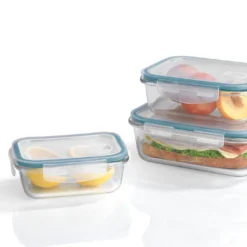 Kochwerk Glas-Frischhaltedosen Klick-it 6-tlg. Mit Mikrowellenventil Versch. Farben -Neuetischkultur-Shop 2301780001 prod 004