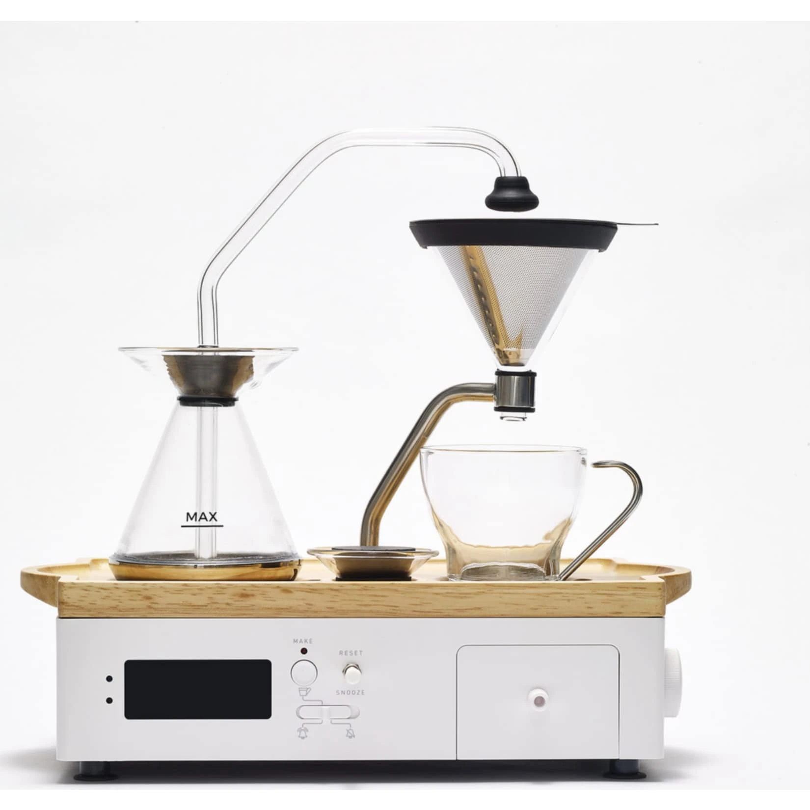 BARISIEUR Design Kaffeemaschine Tee Timer Weiß 1 BARISIEUR Design Kaffeemaschine Tee Timer Weiß