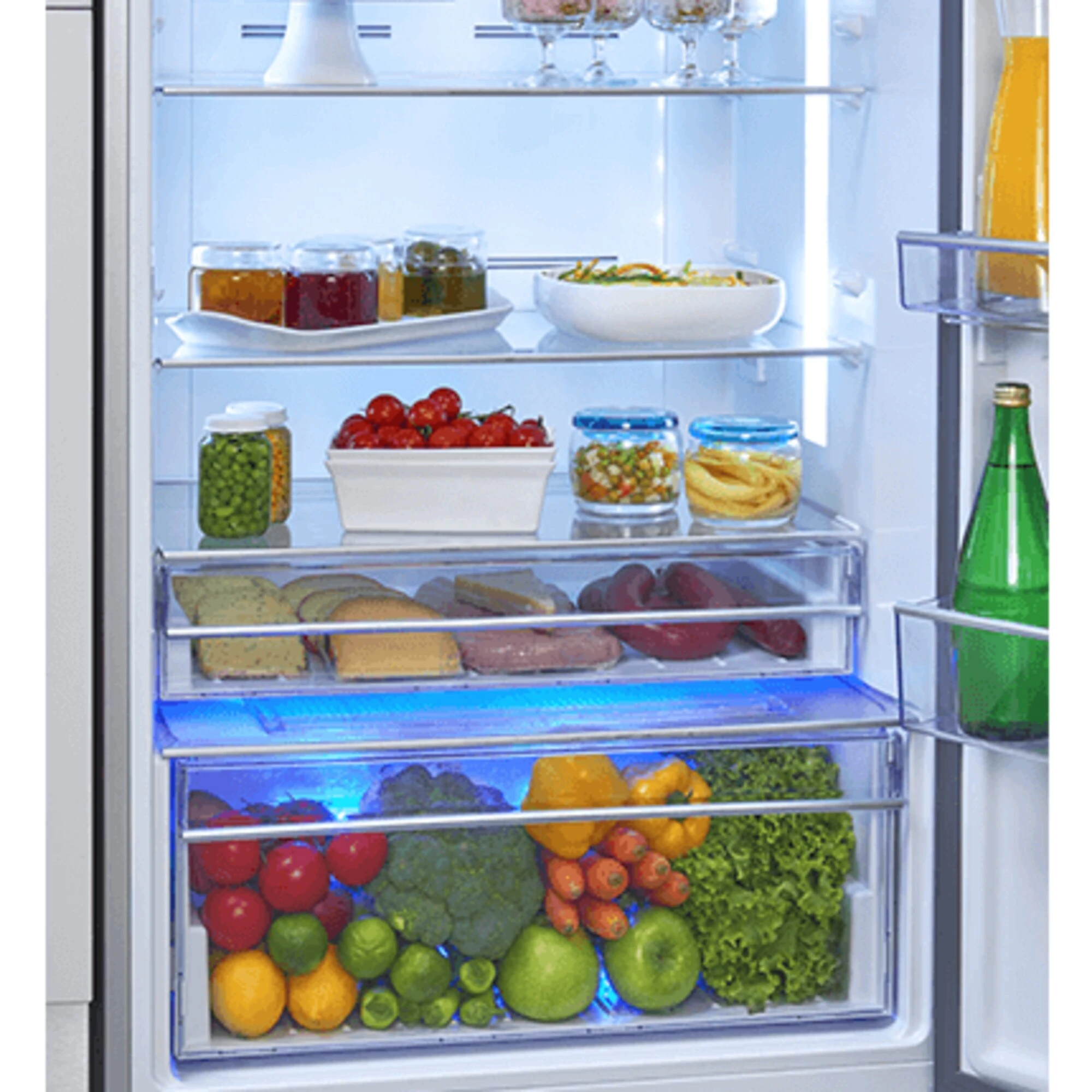 Beko Kühl-/Gefrierkombination RCSA270K30SN 6 Beko Kühl-/Gefrierkombination RCSA270K30SN – Bild 6