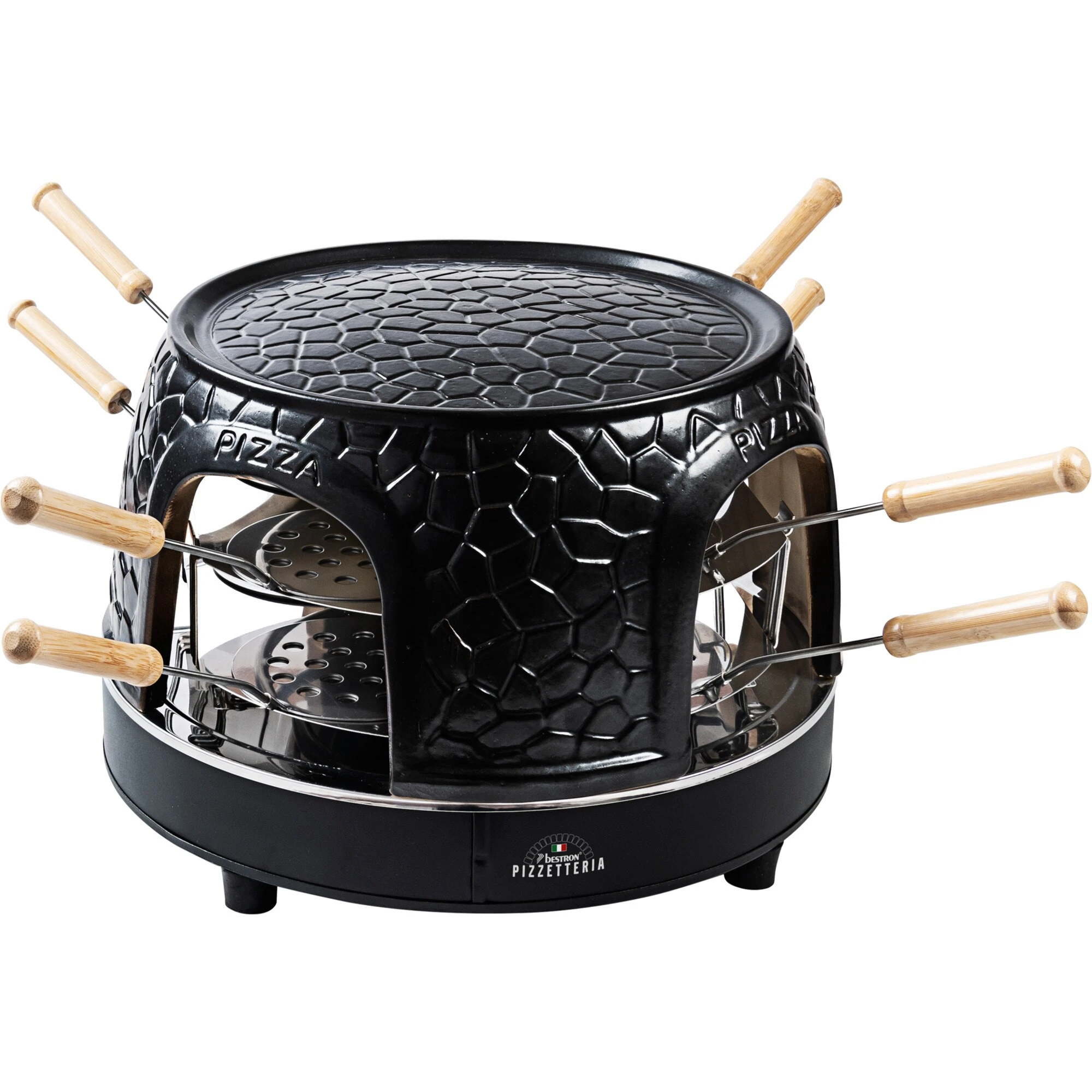 Bestron Pizzaofen Pizzetteria APD800Z 1 Bestron Pizzaofen Pizzetteria APD800Z