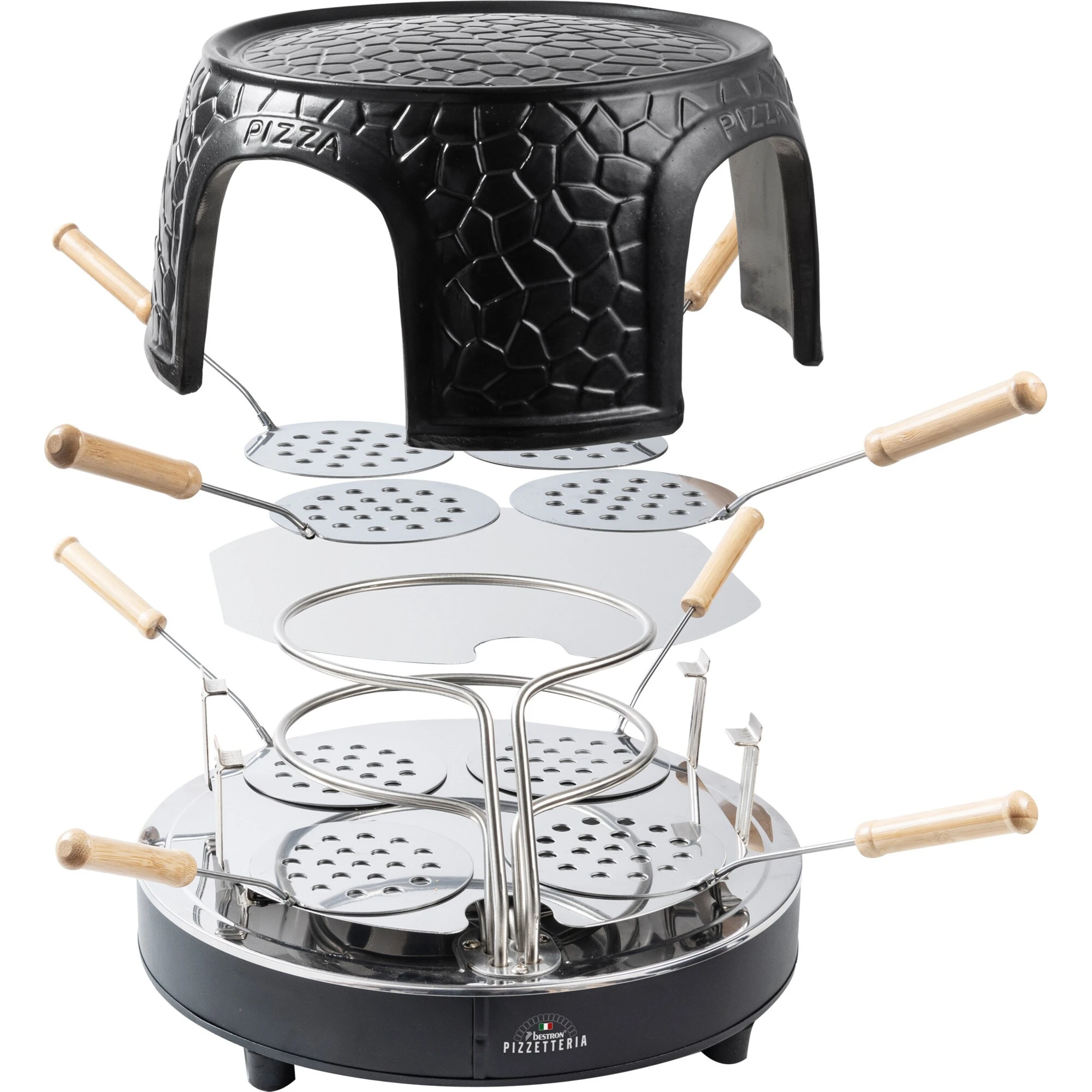 Bestron Pizzaofen Pizzetteria APD800Z 3 Bestron Pizzaofen Pizzetteria APD800Z – Bild 3