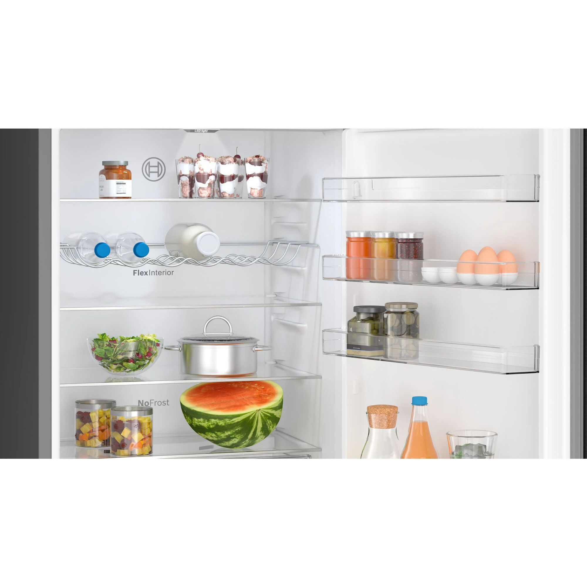 Bosch Kühl-/Gefrierkombination KGN49VXDT Serie 4 3 Bosch Kühl-/Gefrierkombination KGN49VXDT Serie 4 – Bild 3