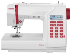 VERITAS Claire Nähmaschinen "125 Years Edition" 197 Stichprogramme Mit Alphabet Und Zahlen