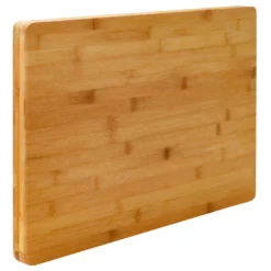 3 Cm Dickes XL Schneidebrett 50x35cm Bambus Holz Schneidbrett Holzbrett Küche