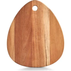 Neuetischkultur Schneidebrett, Tropfenform Akazienholz