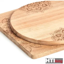 Neuetischkultur Schneide- Und Servierbrett, Akazie Mit Musterprint -Neuetischkultur-Shop 8600330400 50002231 prod 003