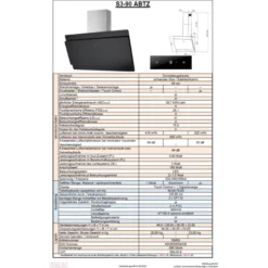 Umluftset Dunstabzugshaube + Filter PKM S3-90 ABTZ + Aktivkohlefilter -Neuetischkultur-Shop 8600349300 1406 prod 004