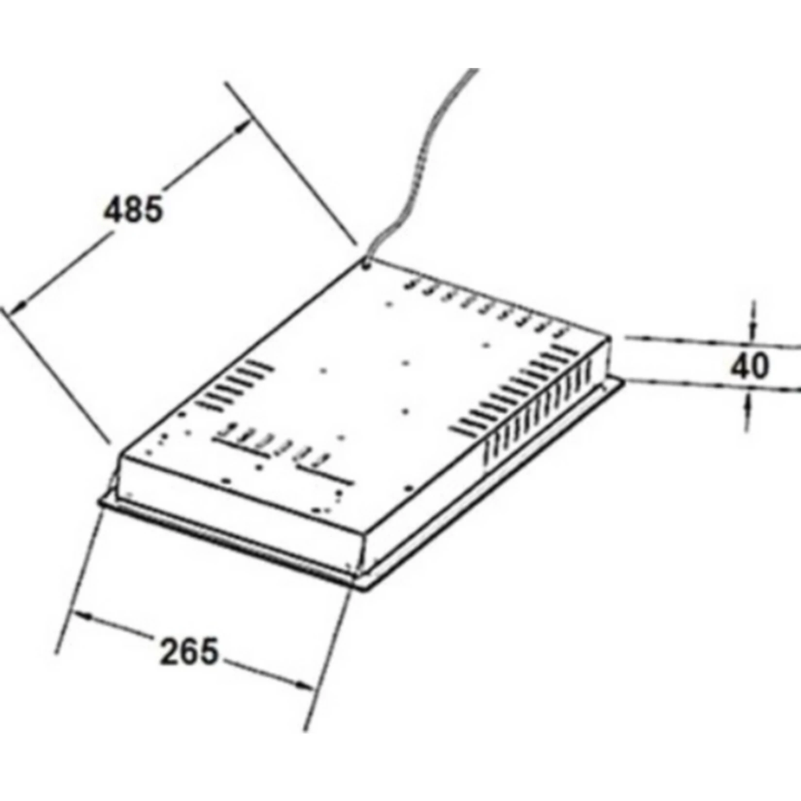 KF-GK-2F Einbaukochfeld 2er Glaskeramik Kochfeld Autark Doppelkochfeld 3 KF-GK-2F Einbaukochfeld 2er Glaskeramik Kochfeld Autark Doppelkochfeld – Bild 3