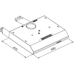 Umluftset Dunstabzugshaube KHU-602 + Aktivkohlefilter KHAF-300 60cm -Neuetischkultur-Shop 8600349300 1880 prod 003