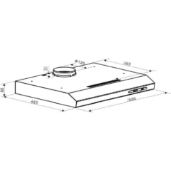 Umluftset Dunstabzugshaube KHU-602-H Abzugshaube 60cm Unterbauhaube 9 Umluftset Dunstabzugshaube KHU-602-H Abzugshaube 60cm Unterbauhaube -Neuetischkultur-Shop 8600349300 1925 prod 004