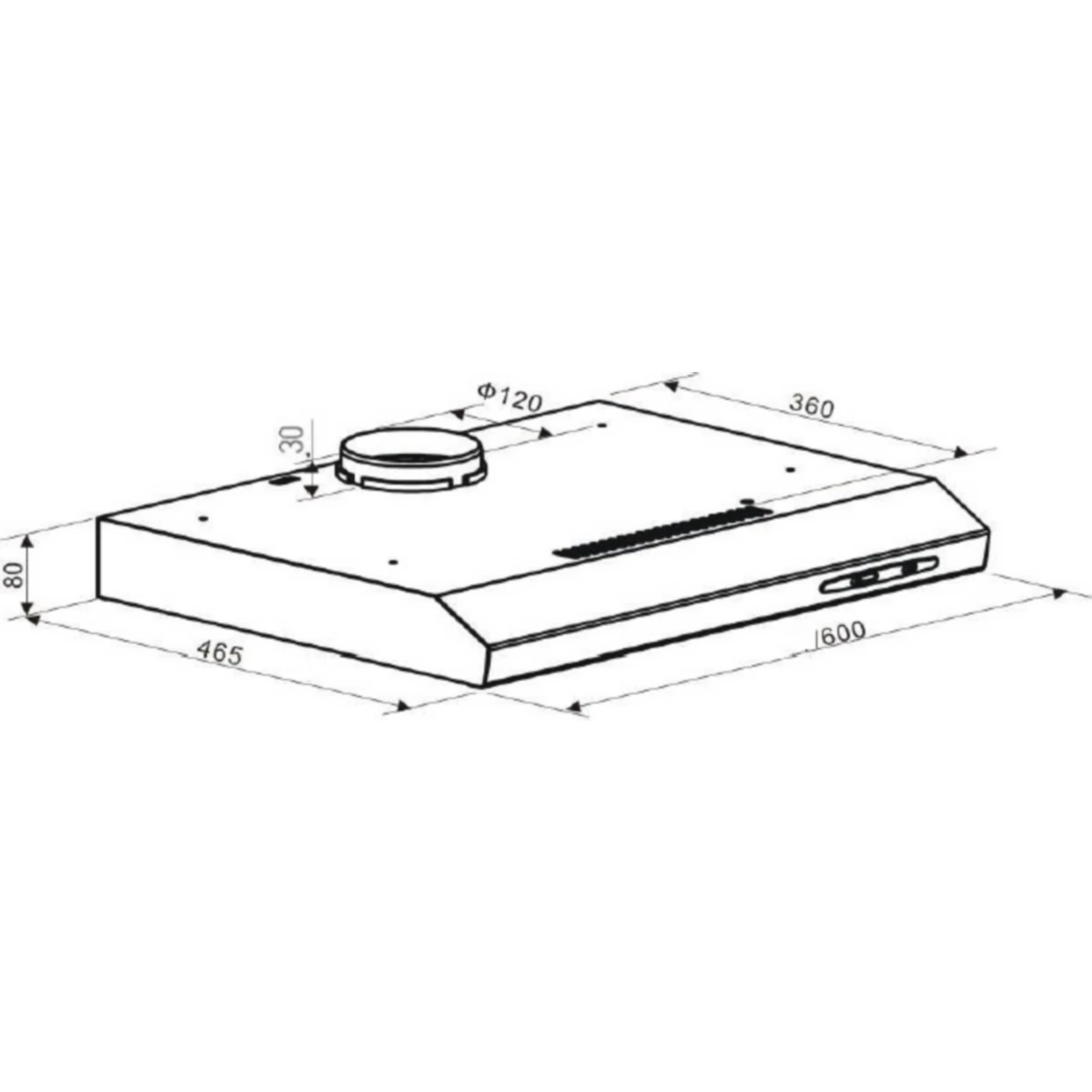 Umluftset Dunstabzugshaube KHU-602-H Abzugshaube 60cm Unterbauhaube 4 Umluftset Dunstabzugshaube KHU-602-H Abzugshaube 60cm Unterbauhaube – Bild 4