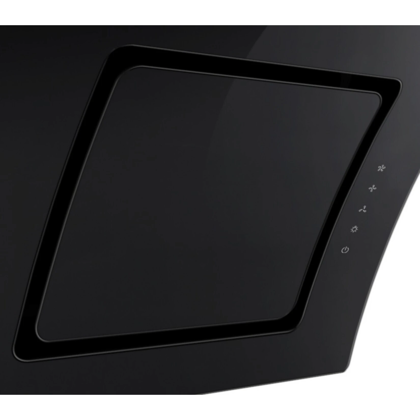 Umluftset Dunstabzugshaube PKM S2-60ABTZ Schwarz Glas Kopffreihaube 5 Umluftset Dunstabzugshaube PKM S2-60ABTZ Schwarz Glas Kopffreihaube – Bild 5