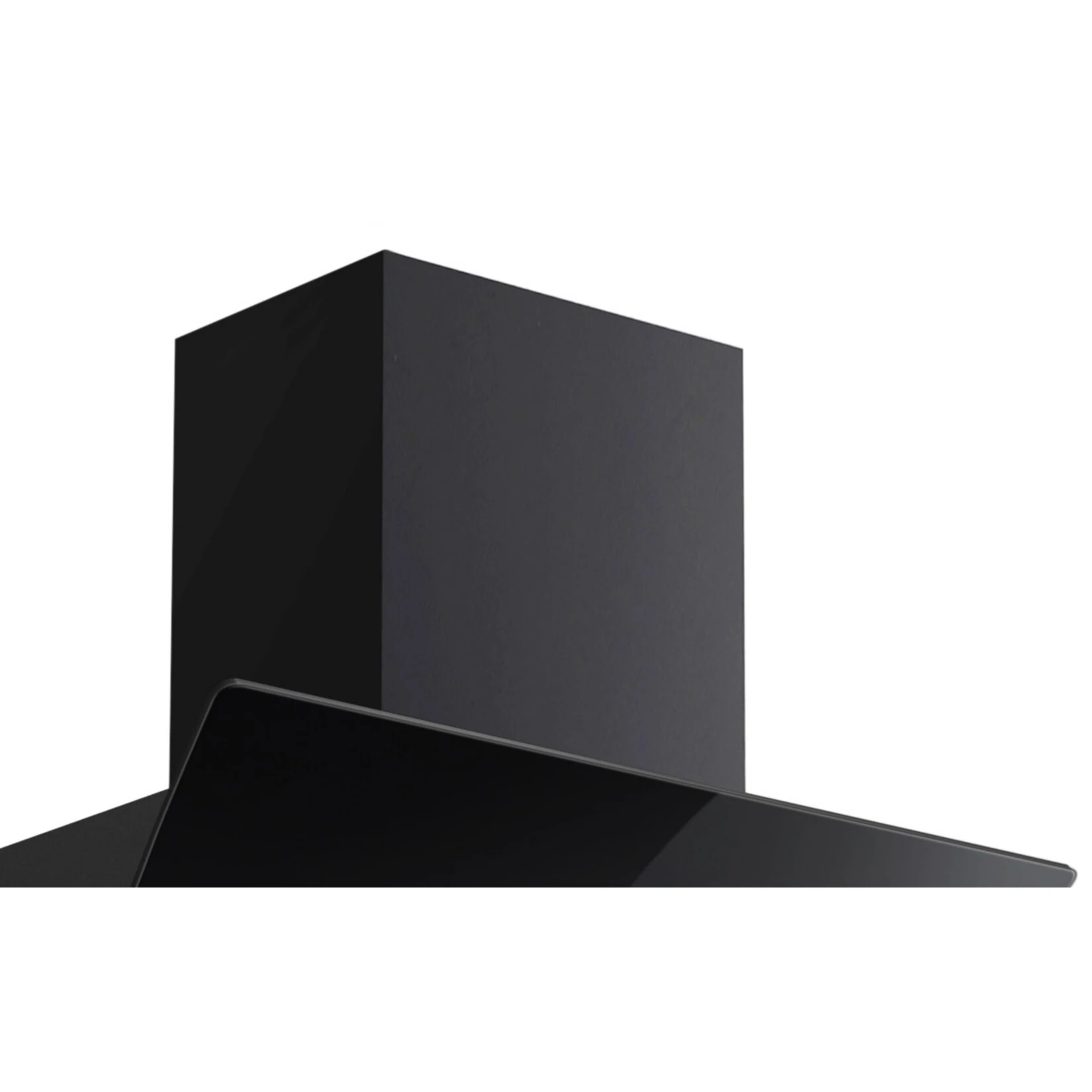 Umluftset Dunstabzugshaube PKM S2-60ABTZ Schwarz Glas Kopffreihaube 6 Umluftset Dunstabzugshaube PKM S2-60ABTZ Schwarz Glas Kopffreihaube – Bild 6