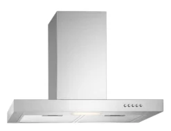 Bomann DU7600IX Dunstabzugshaube 60cm LED Edelstahl Kaminhaube Wandhaube