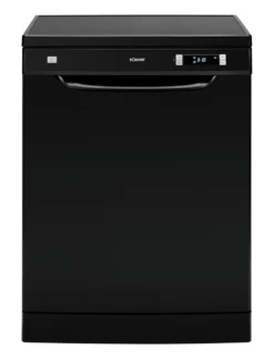 Bomann GSP 7408 Geschirrspüler Schwarz 60cm Freistehend Einbau