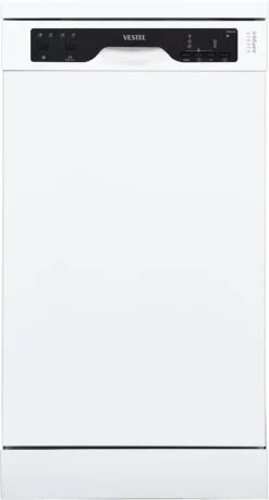 Vestel S1-E044O Geschirrspüler Weiß 45cm Freistehend Einbau Unterbau