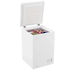 TroniTechnik Gefriertruhe Kühltruhe Kühlfach BORGAR 110L PRO Mit Korb Und Schloss