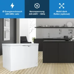 TroniTechnik Gefriertruhe Kühltruhe Kühlfach BORGAR 290L PRO Mit Korb Und Schloss 11 TroniTechnik Gefriertruhe Kühltruhe Kühlfach BORGAR 290L PRO Mit Korb Und Schloss -Neuetischkultur-Shop 8600355400 4754 prod 006