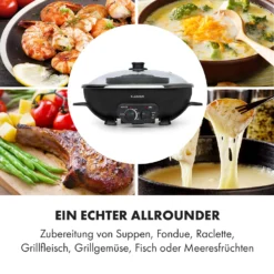 Szechuan 2-in-1 Hot Pot Und Grillplatte 5l Vol. 1350 / 600 W -Neuetischkultur-Shop 8600359300 13632 prod 005