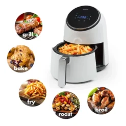 AirVital Heißluftfritteuse 1300W 2,5l CeraPlus-Antihaft Touch Weiß 9 AirVital Heißluftfritteuse 1300W 2,5l CeraPlus-Antihaft Touch Weiß -Neuetischkultur-Shop 8600359300 4569 prod 004