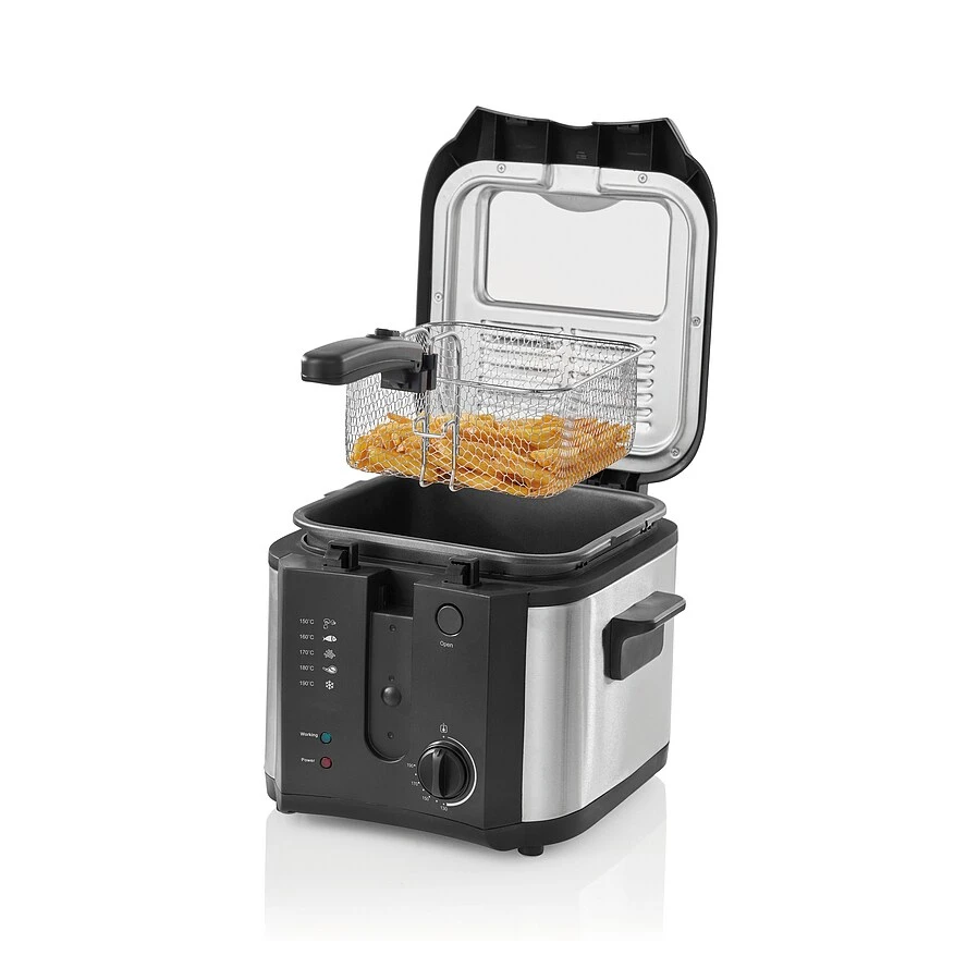 WILFA Fritteuse CRISPY, DFR-1600S, Silber 2 WILFA Fritteuse CRISPY, DFR-1600S, Silber – Bild 2