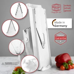 BÖRNER V3 TrendLine Mit Halter Und Multibox | Reibe & Gemüsehobel | Orange -Neuetischkultur-Shop 8600365100 6816 prod 003