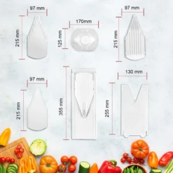 BÖRNER V3 TrendLine Mit Halter Und Multibox | Reibe & Gemüsehobel | Orange -Neuetischkultur-Shop 8600365100 6816 prod 005