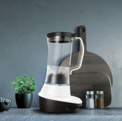 AEG TB 7-1-4 CW Standmixer, Smoothie Maker, Crushed Eis, Gourmet 7 Weiß/schwarz, 1,5 Liter -Neuetischkultur-Shop 8600368200 3187 3712 prod 006