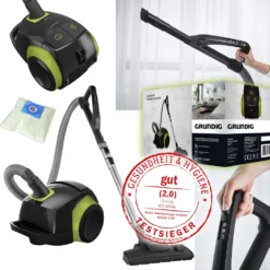 Grundig VCC 5850 A Bodenstaubsauger, 800 W, 72 DB -Neuetischkultur-Shop 8600368200 3784 4309 prod 006