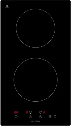 YUNA Induktionskochfeld CALOR EBKI2, Glaskeramik, Touch Control
